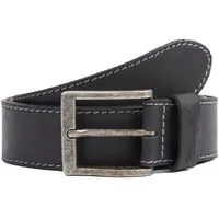 Wrangler Stitched Gürtel Black 105 cm