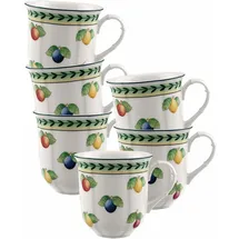 Villeroy & Boch French Garden Fleurence Henkelbecher 250 ml, 6er Set - DS