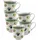 Villeroy & Boch French Garden Fleurence Henkelbecher 250 ml, 6er Set - DS