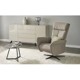 Wohnwert Funktionssessel Maxima Mikrofaser 87 x 120 x 97 cm Beige elektrisch