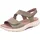 Gabor Riemchensandalen Grün 40