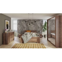 99rooms Schlafzimmer-Set Mela, (Komplettset, Set (5-St), Design 150 cm