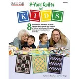 Fabric Cafe FC032242 3-Yard Quilts for Kids Muster, Papier, weiß
