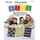 fabric café Fabric Cafe FC032242 3-Yard Quilts for Kids Muster, Papier, weiß