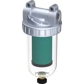 Riegler Spezialfilter »Standard«, mit PC-Behälter, 0,01 μm, BG 2, G 3/8