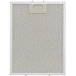 Klarstein Aluminium-Fettfilter 25,7 x 33,8 cm Austauschfilter Ersatz Zubehör Grau