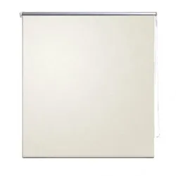vidaXL Verdunkelungsrollo 3 : Farbe - Creme, Größe - 140 x 230 cm