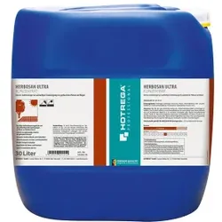 HOTREGA® PROFESSIONAL Herbosan Ultra Außenreiniger, Intensivreiniger zur nachhaltigen Reinigung von gepflasterten Plätzen und Wegen, 30 Liter - Kanister