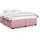 vidaXL Bettgestell 200 x 200 cm Rosa