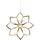Star Trading Amaze 36-flg. Ø 30 cm modern / Gold