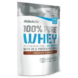 BIOTECH 100% Pure Whey Karamell Cappucino Pulver 454 g