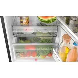 Bosch Serie 4 KGN39OXBT Kühl-Gefrierkombination (363 l, 2030 mm hoch, Dark Inox)