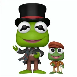 Funko, LLC The Muppets Christmas Carol - Kermit mit Tiny Tim 9 cm