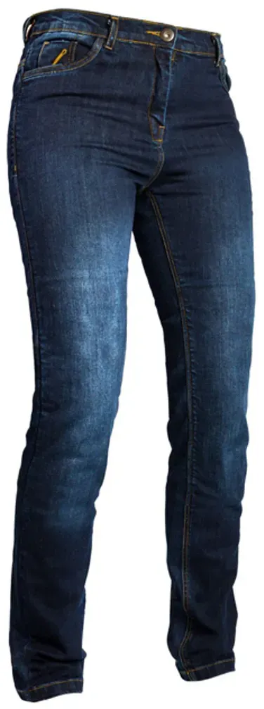 Grand Canyon Hornet Dames Motorfiets Jeans, blauw, 36 Voorvrouw