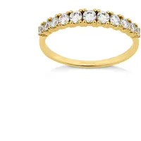 Orolino Ring 333/- Gold Zirkonia weiß Ringe Damen
