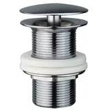 Primaster Ablaufgarnitur mit Permanentablauf 1 1/4 rund verchromt