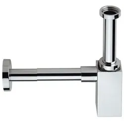 BB Design Röhrensiphon 11⁄4'' eckig verchromt