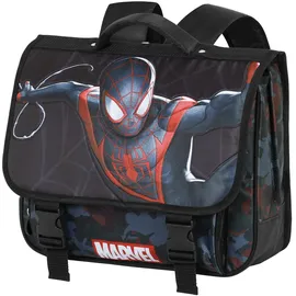 SpiderMan Miles-Cartable Rucksack 2.0 Schwarz