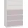 veneti Malwa M5 70 x 109,5 x 40 cm Weiß/Rosa