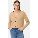 CAMEL ACTIVE Strickjacke mit Raglanärmeln und Knopfverschluss Braun XXL