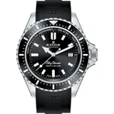 Edox Skydiver Neptunian Automatik Leder 44 mm 80120-3NCA-NIN