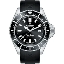 Edox Skydiver Neptunian Automatik Leder 44 mm 80120-3NCA-NIN