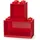 LEGO Regal Brick Shelf 2-tlg. rot