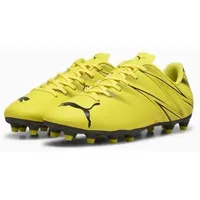 Puma Attacanto Junior FG/AG Football Boots 4 Yellow/Black 4