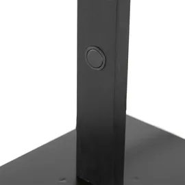 Steinhauer Schreibtischleuchte Tischlampe dimmbar LED Schlafzimmerlampe verstellbar H 70 cm