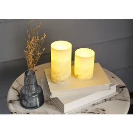 NCC-Licht Cosy Marble 2 St. weiß