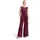 Vera Mont Damen Jumpsuit im Glitzer-Look 46, Rot/Grau - 46W