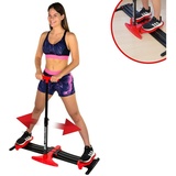 Gymform Gymform® Beckenbodentrainer - Beintrainer für Bauch, Beine & Po klappbar Leg Fitness