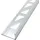Dalsys Fliesenschiene Aluminium (eloxiert, Silber matt 2,5m x 10mm, Winkelprofil