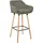 CLP Barhocker Grant gepolstert 150 x 0 x 0 cm Silber