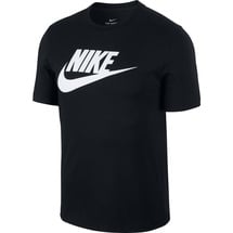 Nike Sportswear T-Shirt Herren 010 black/white S