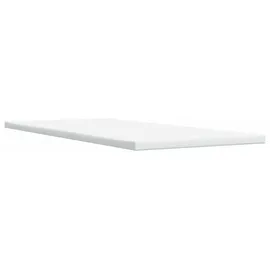 vidaXL LED-Speicherbett mit Matratze Creme 90 x 200 cm Stoff