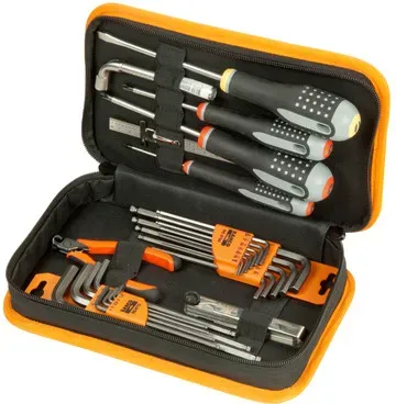 Werkzeugtasche mit elastischen Schlaufen 40 x 7,5 x 30,2 cm ohne Werkzeuge