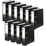 Falken PP-Color-Ordner DIN A4 80 mm schwarz 10 St.