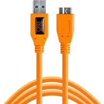 Tether Tools USB-A auf Micro-USB 4,6 m Orange