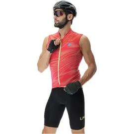 Uyn Biking Wave ärmelloses Fahrrad-Trikot Herren vibrant red M