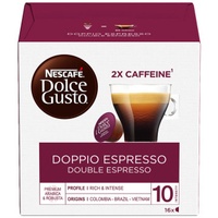 Kaffeekapseln NESCAFÉ® Dolce Gusto® Doppio Espresso, 16 Stk.
