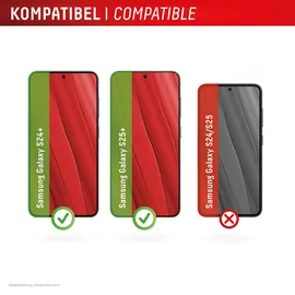 Displex Privacy Glas für Samsung Galaxy S24+/S25+