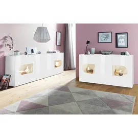 Home Affaire Sideboard 150 x 81 x 40 cm Weiß