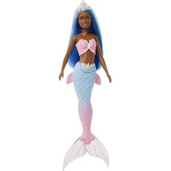 Barbie Dreamtopia Meerjungfrau-Puppe (blaues Haar), Spielzeug ab 3 Jahren