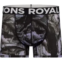Mons Royale Hold 'em Shorty Boxer schwarz/grau M 2er Pack
