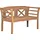Mr. Deko Teak Friesenbank Föhr 130 x 83 x 53 cm
