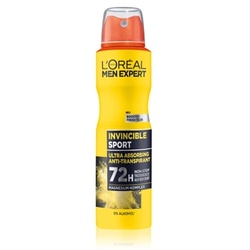 L'Oréal Men Expert Invincible Sport Anti-Transpirant 72H Trockenschutz dezodorant w sprayu 150 ml
