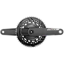 Sram Force Axs E1 Dub Threaded Kurbelgarnitur Mit Leistungsmesser - Black - 165 mm