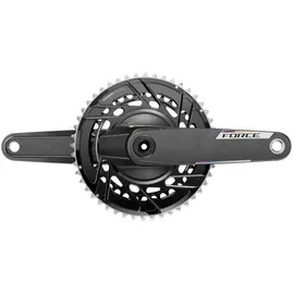 Sram Force Axs E1 Dub Threaded Kurbelgarnitur Mit Leistungsmesser - Black - 165 mm