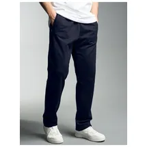 TRIGEMA Sweathose "TRIGEMA Freizeithose aus Sweat-Qualität", Herren, Gr. 5XL, US-Größen, blau (navy), 70% Baumwolle, 30% Polyester, sportlich, Hosen